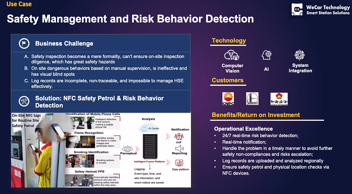 AI safety management project from the original WECAR Projects page